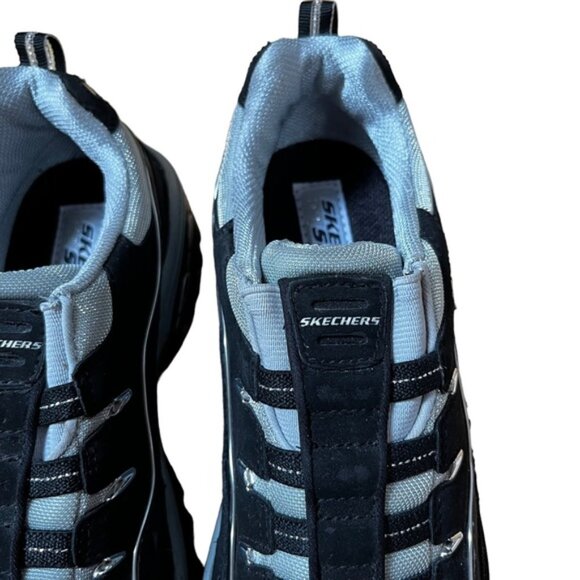 Skechers Sports Black Shoes Size 8 - Picture 2 of 8